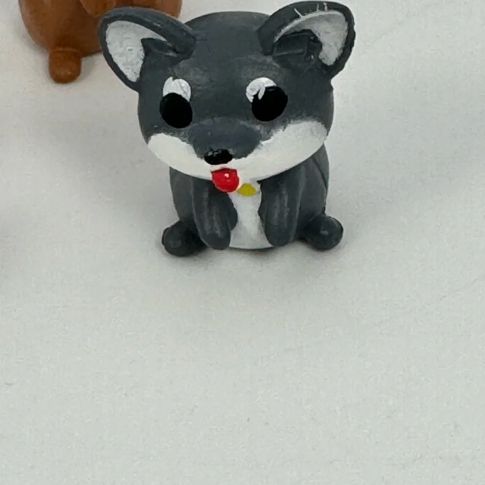 Mini Plastic Dog Figures Lot Of 5 BC Mini Blind Box Toys